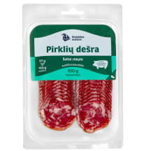 Šaltai rūkyta PIRKLIŲ dešra, a. r., 100 g