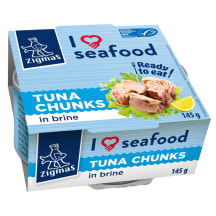 Tuno gabaliukai sūryme ZIGMAS I LOVE SEAFOOD, MSC, 145 g