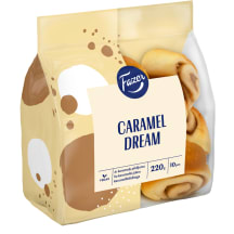 Mini bandelės FAZER su karamelės skonio įdaru, 220 g
