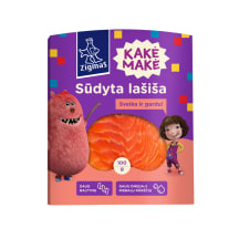 Sūdyta atlantinių lašišų filė ZIGMAS KAKĖ MAKĖ, 100 g