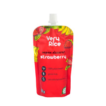 Ryžių ir braškių des. tyrelė VERY RICE, 120 g