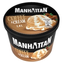 Valgomieji ledai MANHATTAN COFFEE, 1400 ml / 700 g