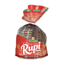 Šviesi rupaus malimo duona RUPI su visų grūdo dalių miltais, 600 g