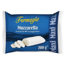 Sūris FORMAGIA MOZZARELLA MAXI, 45 % riebumo, 200 g