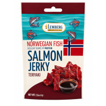 Vytinta lašišos filė JERKY TERIYAKI, 42 g
