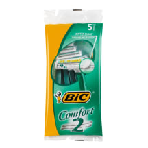 Vienkartiniai skustuvai vyrams BIC COMFORT 2, 5 vnt.