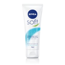 Drėkinamasis veido, kūno, rankų kremas NIVEA SOFT, 75 ml