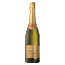Baltas, pusiau sausas, gazuotas putojantis fermentuotas gėrimų mišinys BOSCA ANNIVERSARY (7,5%), 750 ml