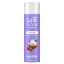 Skutimosi gelis SATIN CARE DRY SKIN, 200 ml
