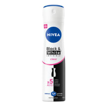 Purškiamas dezodorantas moterims NIVEA BLACK & WHITE CLEAR, 150 ml