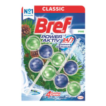 Tualeto valiklis-gaiviklis BREFF POWER AKTIV PINE, 2 × 50 g