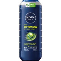 Vyriška dušo želė NIVEA MEN ENERGY, 500 ml