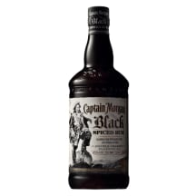Romas CAPTAIN MORGAN BLACK SPICED, 40 %, 0,7 l