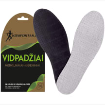 Vidpadžiai iš latekso su aktyvinta anglimi W-001