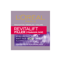 Veido dieninis kremas L'OREAL REVITALIFT HA FILLER, 50 ml