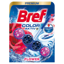 Tualeto valiklis-gaiviklis BREF COLOR AKTIV FLOWER, 50 g
