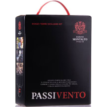 Raudonasis, sausas vynas BARONE MONTALTO PASSIVENTO NERO D'AVOLA, 3 l