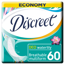 Higieniniai įklotai DISCREET WATERLILY, 60 vnt.