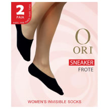 Pėdutės ORI SNEAKER MULTIFILAMENT FROTE NERO 35-38 2 poros