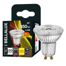 LED lempa BELLALUX PAR16, 3,6 W / 827, GU10