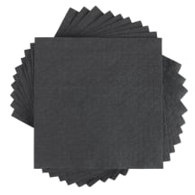 Servetėlės HOLGERS 24x24cm 100vnt juoda