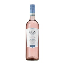 Rausvasis sausas vynas CIELO PINOT GRIGIO BLUSH DOC, 0,75 l