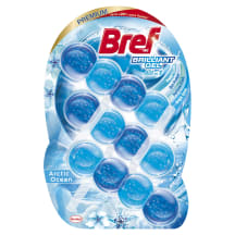 Valiklis-gaiviklis BREF BRILLIANT GEL ARCTIC OCEAN, 3x42 g