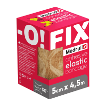 Lipnus elastinis tvarstis MEDRULL FIX-O, 5cm x 4,5m