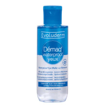 Vandeniui atsparaus makiažo valiklis EVOLUDERM, 150 ml