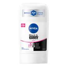 Pieštukinis antiperspirantas moterims NIVEA Black & White Invisible Clear, 50 ml