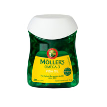 Möller’s žuvų taukai, 80 kapsulių, 72g. Maisto papildas