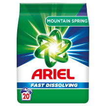 Skalbimo milteliai ARIEL ALPINE FRESH, 20 skalbimų,  1,1 kg