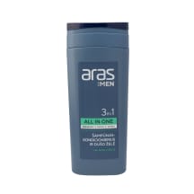Šampūnas, kondicinierius ir dušo želė ARAS 3IN1, 250 ml