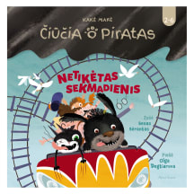 Knyga Benas Bėrantas ČIŪČIA IR PIRATAS. NETIKĖTAS SEKMADIENIS, iki 3 metų