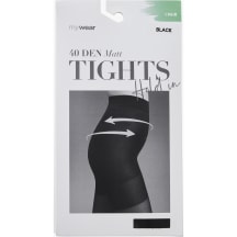 Moteriškos pėdkelnės MYWEAR, Hold In, juodos, 2