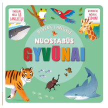 Knyga NUOSTABŪS GYVŪNAI. ATVERK LANGELĮ