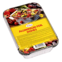Aliumininės folijos lėkštė ELISE, 0,85 l,6 vnt.