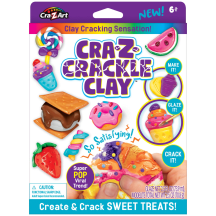 Kūrybinis molio rinkinys CRAZYART, 25073, SS24