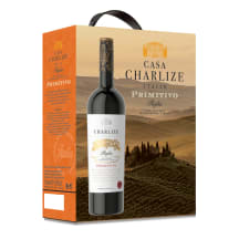 Raudonasis pusiau sausas vynas  CASA CHARLIZE PRIMITIVO PUGLIA IGT, 13,5 %, 3 l