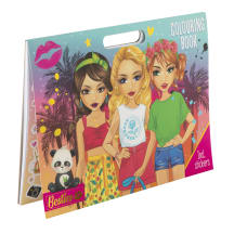 Kūrybinė knygelė GRAFIX BESTIES, spalva ir dizainas gali skirtis, SS26