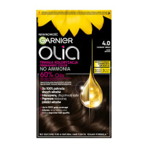 Ilgalaikiai plaukų dažai GARNIER OLIA, aliejaus pagrindu be amoniako 4.0, 1 vnt.