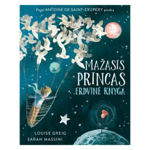 Knyga Louise Greig, Sarah Massini, įkvėpta Antoine de Saint-Exupery MAŽASIS PRINCAS. ERDVINĖ KNYGA, nuo 3 iki 6 metų