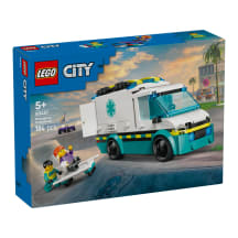 Konstruktorius LEGO greitosios pagalbos automobilis 60451