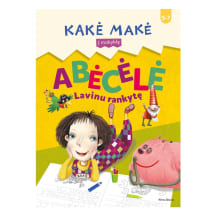 Knyga KAKĖ MAKĖ. ABĖCĖLĖ. LAVINU RANKYTĘ