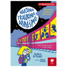 Knyga Pamela Butchart NAKTINIO TRAUKINIO APIPLĖŠIMAS, 6-10 m.