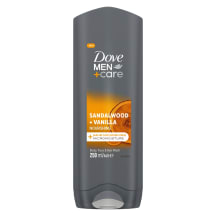 Dušo želė DOVE MEN SAND&VANILLA, 250 ml