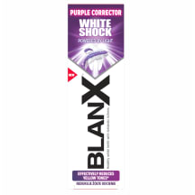 Korekcinė dantų pasta BLANX WHITE SHOCK PURPLE, 75 ml