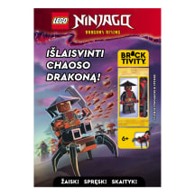 Knyga LEGO NINJAGO. IŠLAISVINTI CHAOSO DRAKONĄ