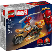 Konstr. LEGO Žmogus Voras Prieš Motoc. 76335