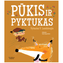 Spalvinimo knyga Vytautas V. Landsbergis PŪKIS IR PYKTUKAS, 3-6 m.